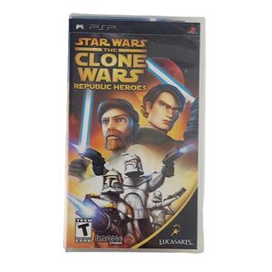 Star Wars: The Clone Wars -- Republic Heroes (Sony PSP, 2009) Brand New Sealed